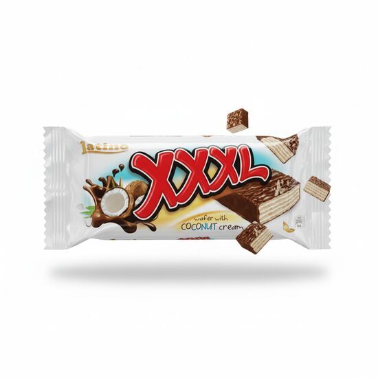Латино вафли XXXL Кокос, 50 г