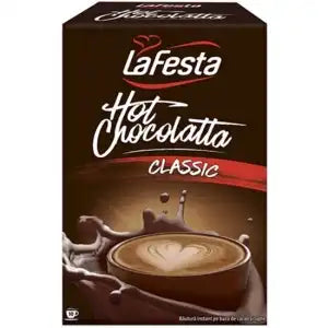 Разтворим горещ шоколад, La Festa Classic, 250 г, 6 броя