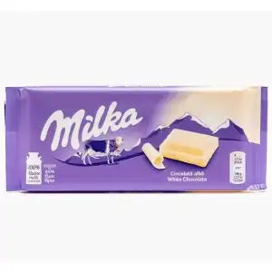 Бял шоколад Milka, 90 г